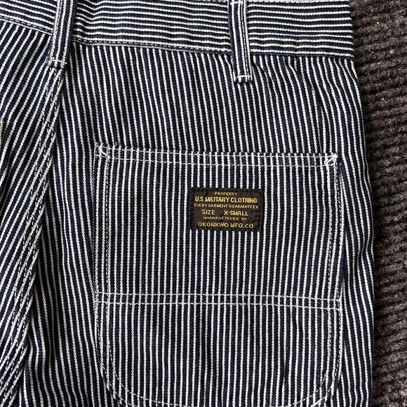 Size S - Men's Retro Casual Railway Pants - Picture 7 of 7